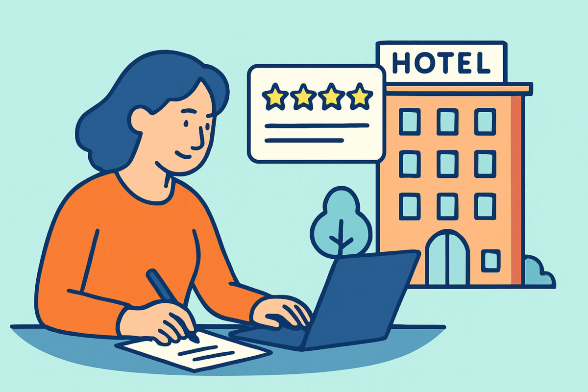 Hotelliarvostelun kirjoittaminen – mistä asioista kannattaa kertoa