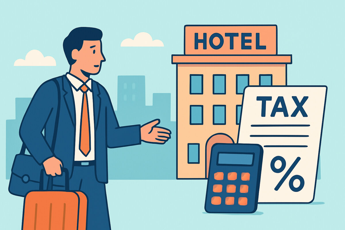 Hotellimajoituksen verovähennys työmatkalla – mitä saa vähentää