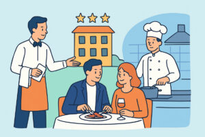 Hotellin ravintola ja ruokapalvelut – mitä odottaa eri tasoilla