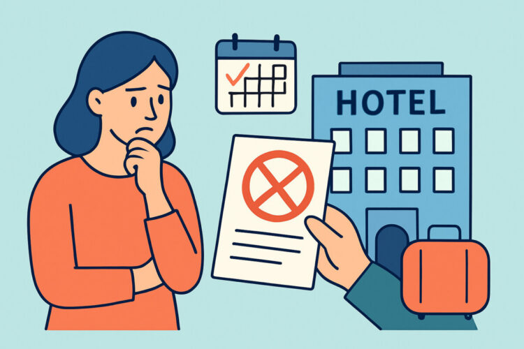 Hotellivarauksen peruutusehdot – mitä sinun tulee tietää