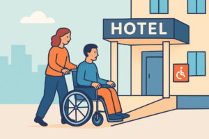 Liikuntarajoitteisen majoitus – esteettömyys suomalaisissa hotelleissa