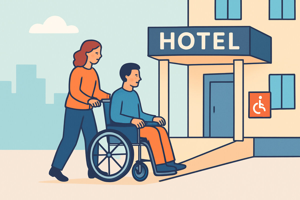 Liikuntarajoitteisen majoitus – esteettömyys suomalaisissa hotelleissa