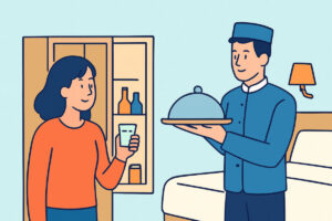 Minibaari ja huonepalvelu – hinnat ja käytännöt